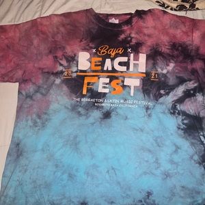 Baja beach fest Tie Dye XL